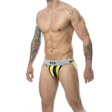 MOB - JOCK CLASICO STRIPE AMARILLO TALLA XXL