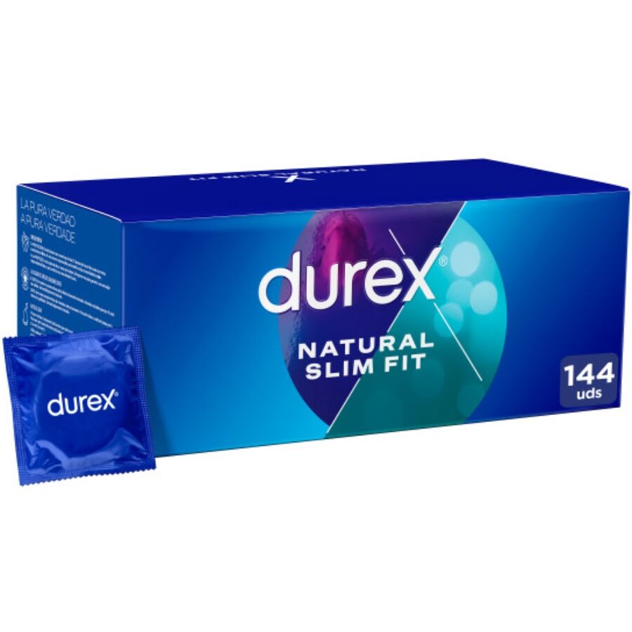 Vue 1 de Durex - Base Naturel Slim Fit 144 Unités