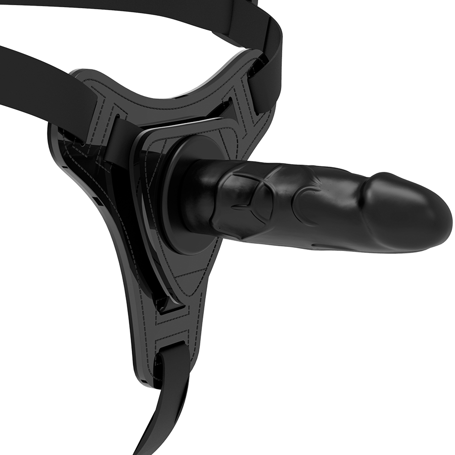 Vista 1 de Silicona Negro Realistic 15 Cm