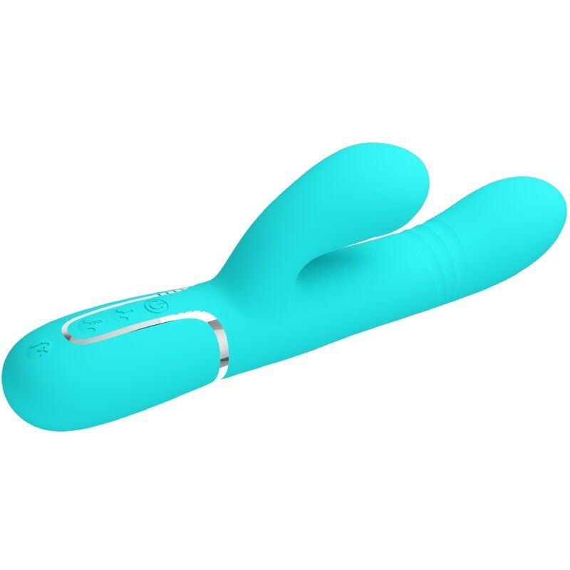 Vista 1 de Pretty Love - Vibrador Punto G Multifunción Verde Agua