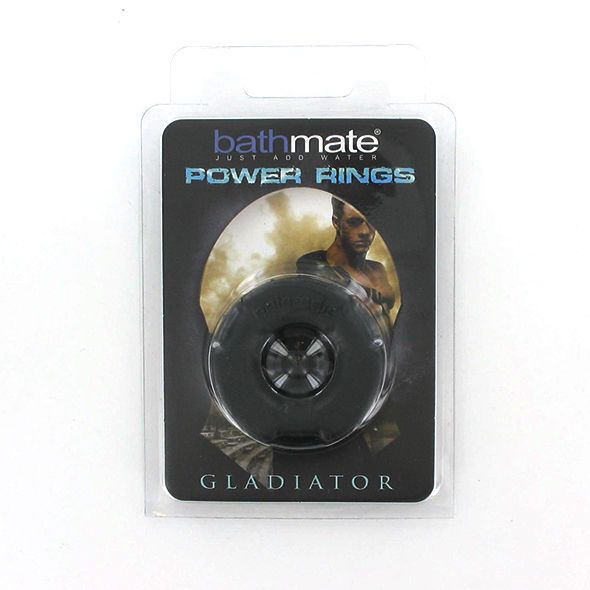 Vista 1 de Anillo Pene Gladiator Negro