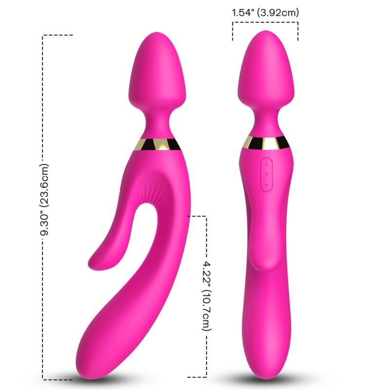 Vista 1 de Armony - Masajeador & Vibrador Rabbit Fucsia
