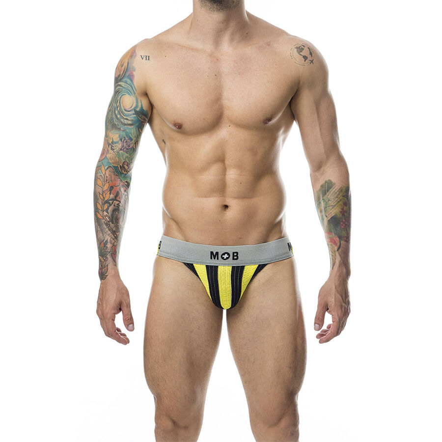 Vista 2 de Jock Clasico Stripe Amarillo Talla