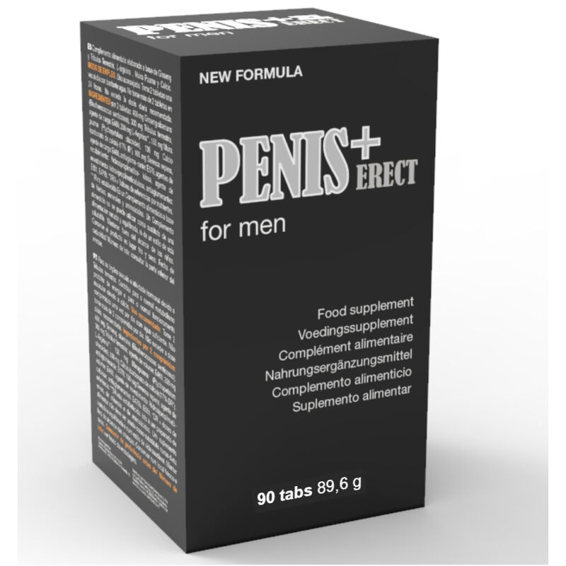 Vista 2 de Penis + Erect – Complemento alimenticio para la vitalidad y potencia masculina