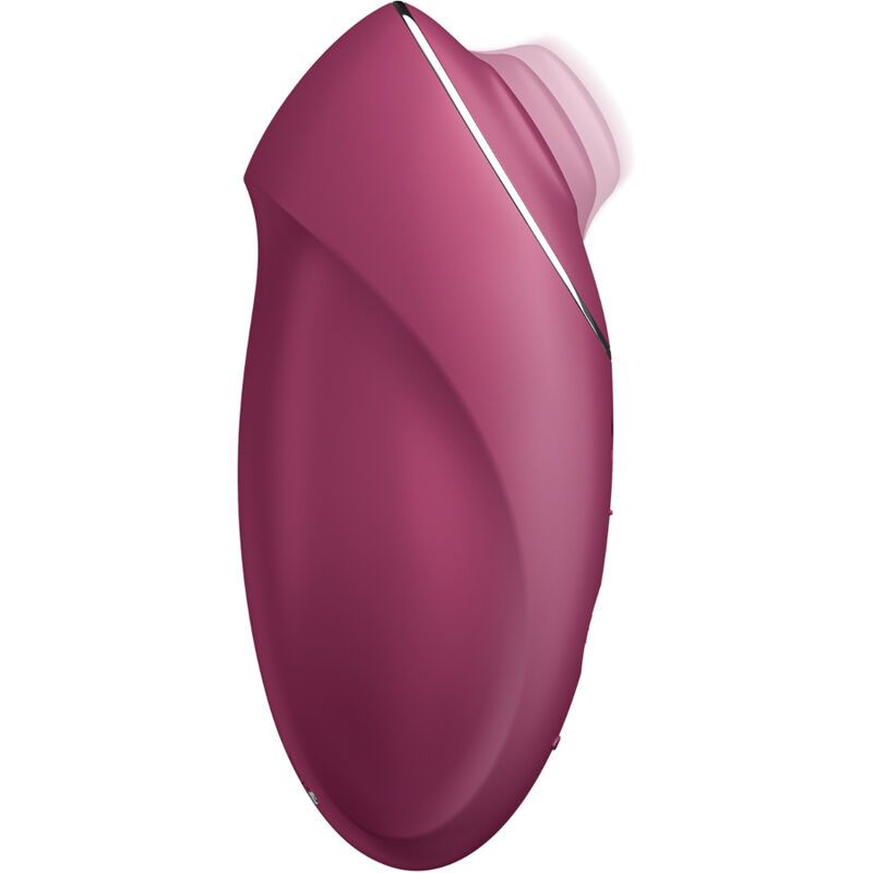 Vista 2 de Satisfyer - Tap & Climax 1 Vibrador Lay-On Gris