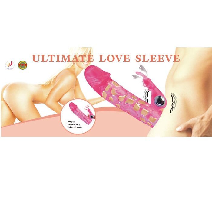 Vista 2 de Baile - Ultimate Funda Extensora 10 V con Vibración