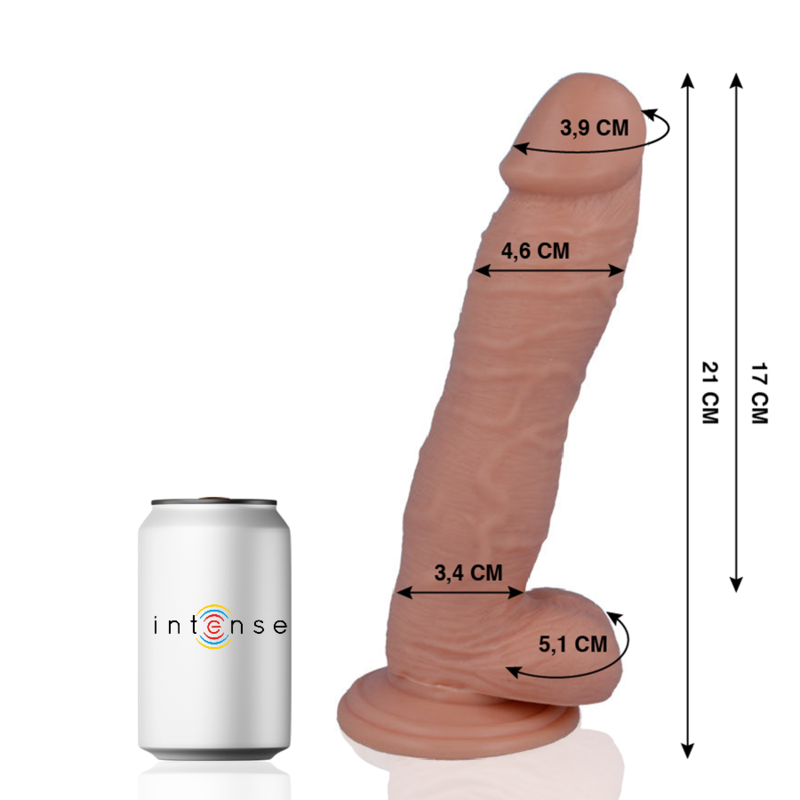Ansicht 2 von Mr Intense - 24 Realistic Penis 21 Cm -o- 4.6 Cm