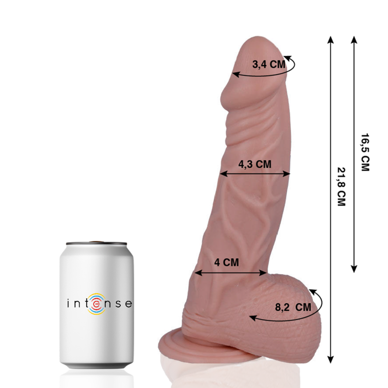 Vista 2 de Mr Intense - 25 Realistic Cock 21.8 Cm -o- 4.3 Cm