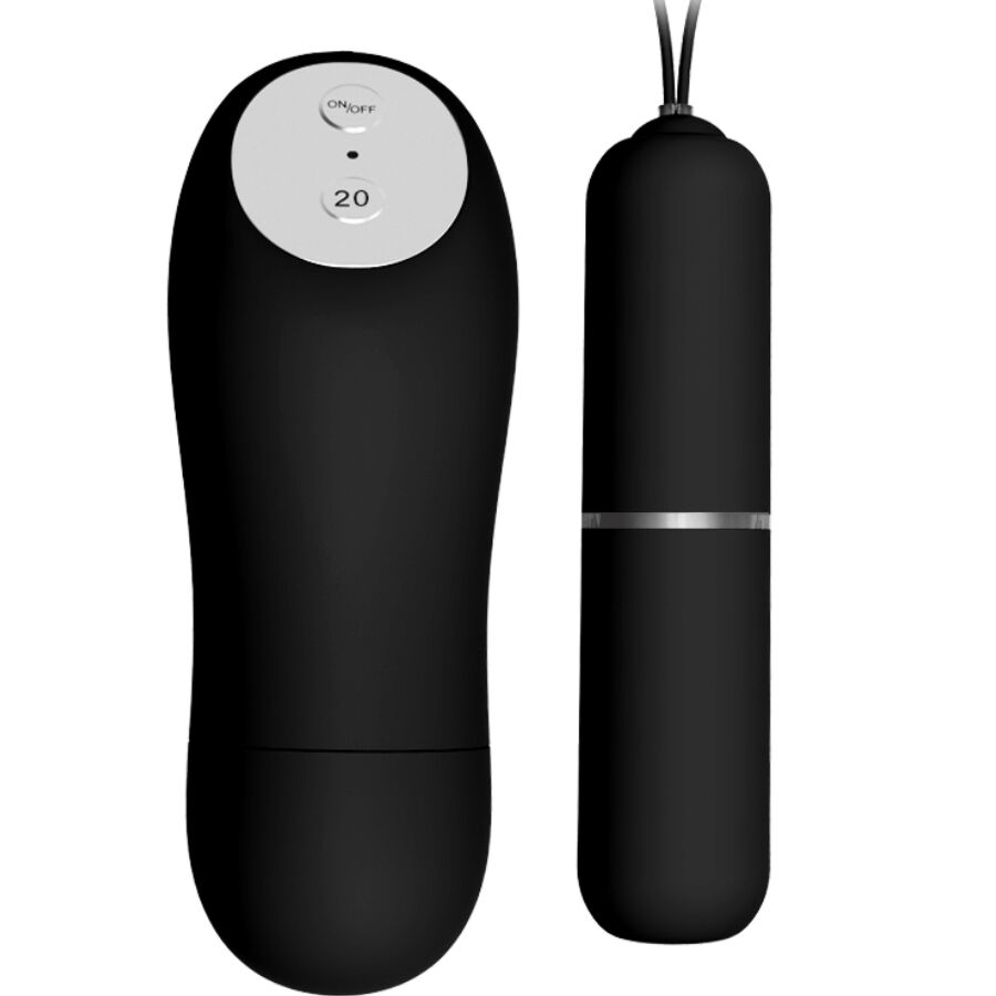 Ansicht 2 von BAILE - Stringtanga mit Vibrationskugel und Fernbedienung, Schwarz