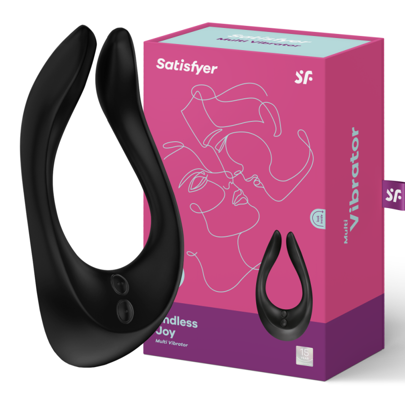 Vista 2 de Satisfyer - Partner Multifun 2 Negro