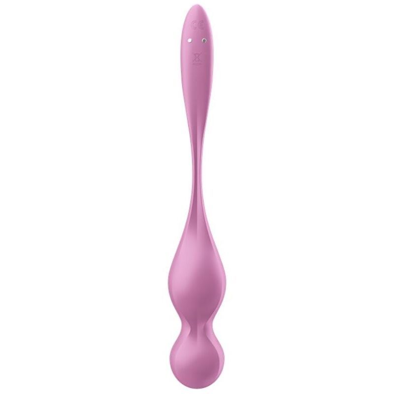 Vista 2 de Satisfyer - Bolas de Kegel Vibrantes Love Birds Rosa