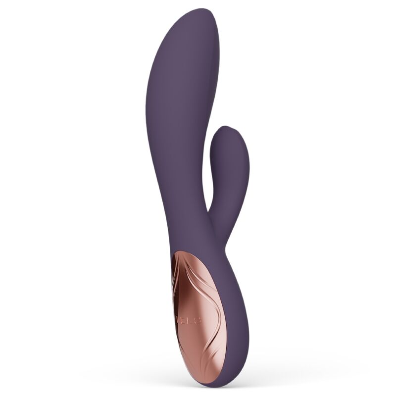 Vista 2 de Ina Thrust Vibrador Rabbit con Empuje Morado
