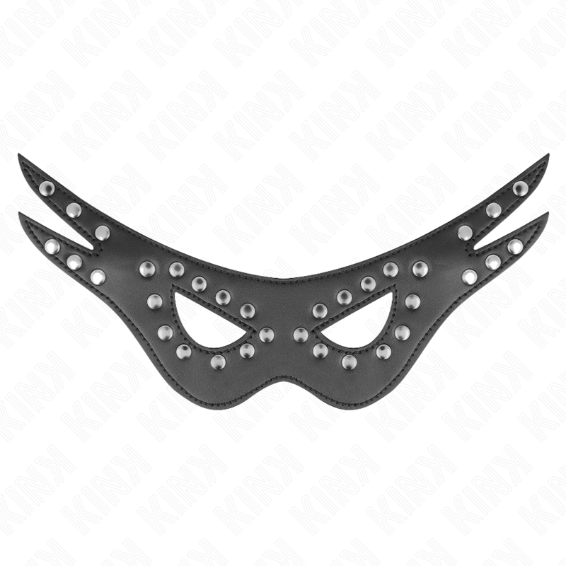 Vista 2 di KINK - MASCHERA SEXY IN SIMILPELLE MODELLO 1 27 x 13 CM