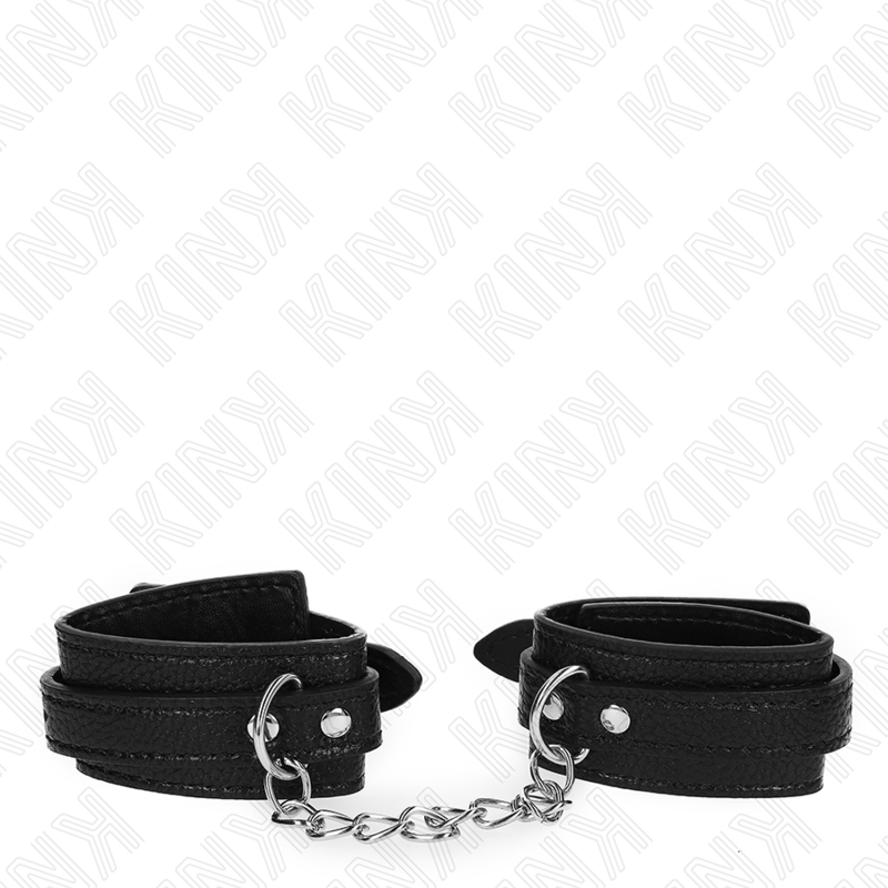 Vista 2 di Kink - Resistenza Da Polso con Motivo Serpente Nero Regolabile 20-28 Cm X 5,4 Cm