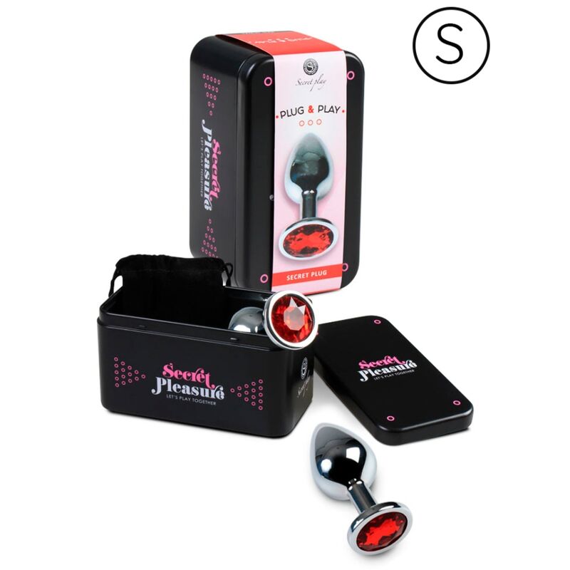 Vista 2 di Secretplay - Plug Anale Rosso S