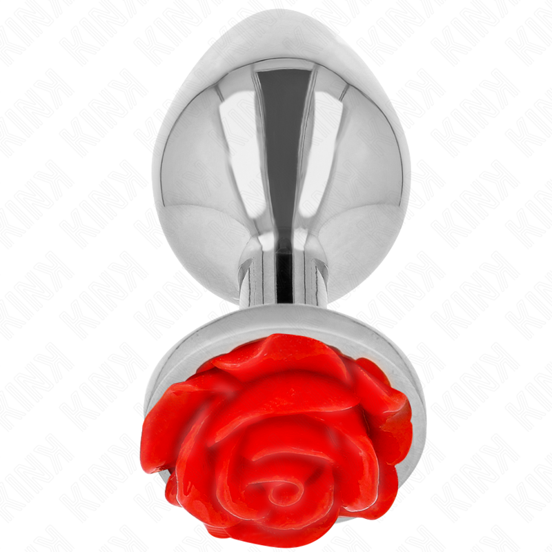 Vista 2 de Kink - Plug Anal Rosa Roja Talla L