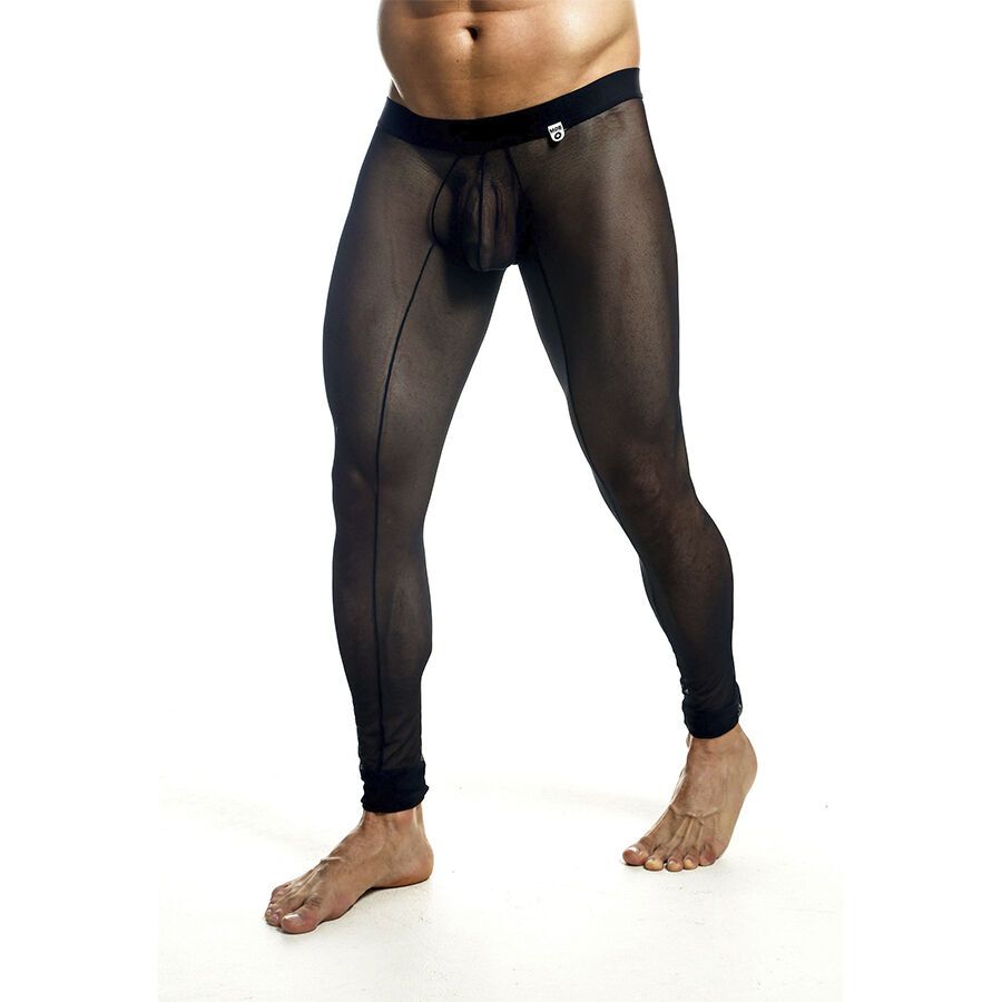 Vista 12 de Medias de Mallas Transparentes Negras Talla