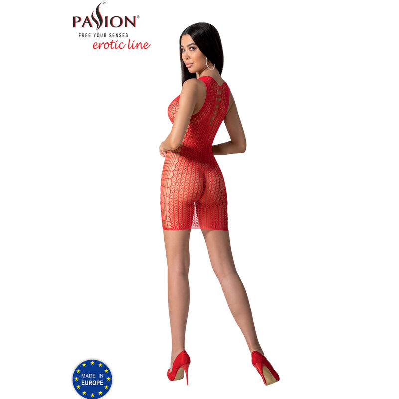 Vista 12 di Passion - Bs097 Bodystocking Bianco Taglia Unica