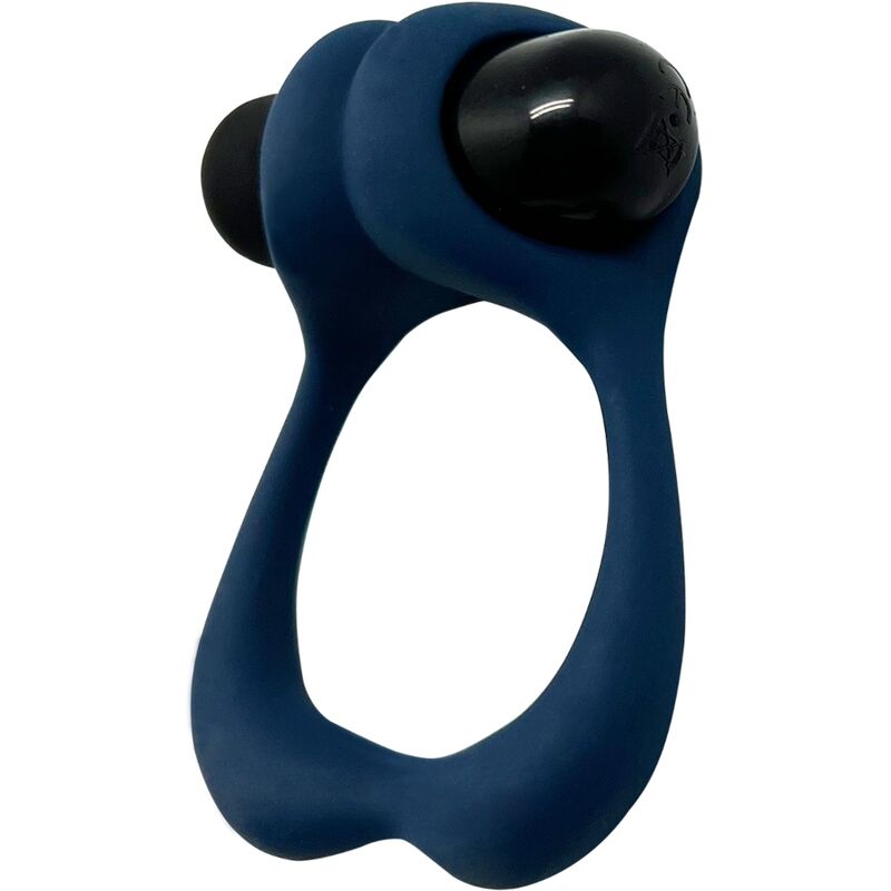Vista 3 de Nutty Anillo Vibrador Azul