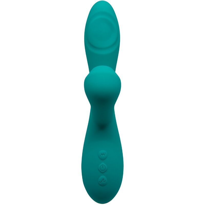 Vista 3 de Caribbean Shine Vibrador & Succionador Azul