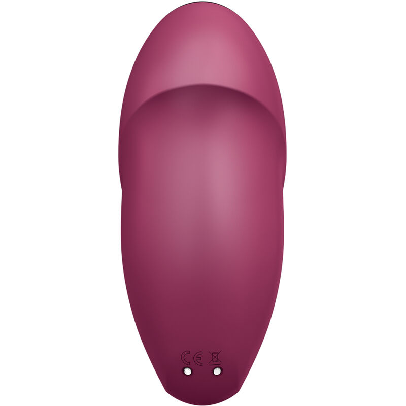 Vista 3 de Satisfyer - Tap & Climax 1 Vibrador Lay-On Gris