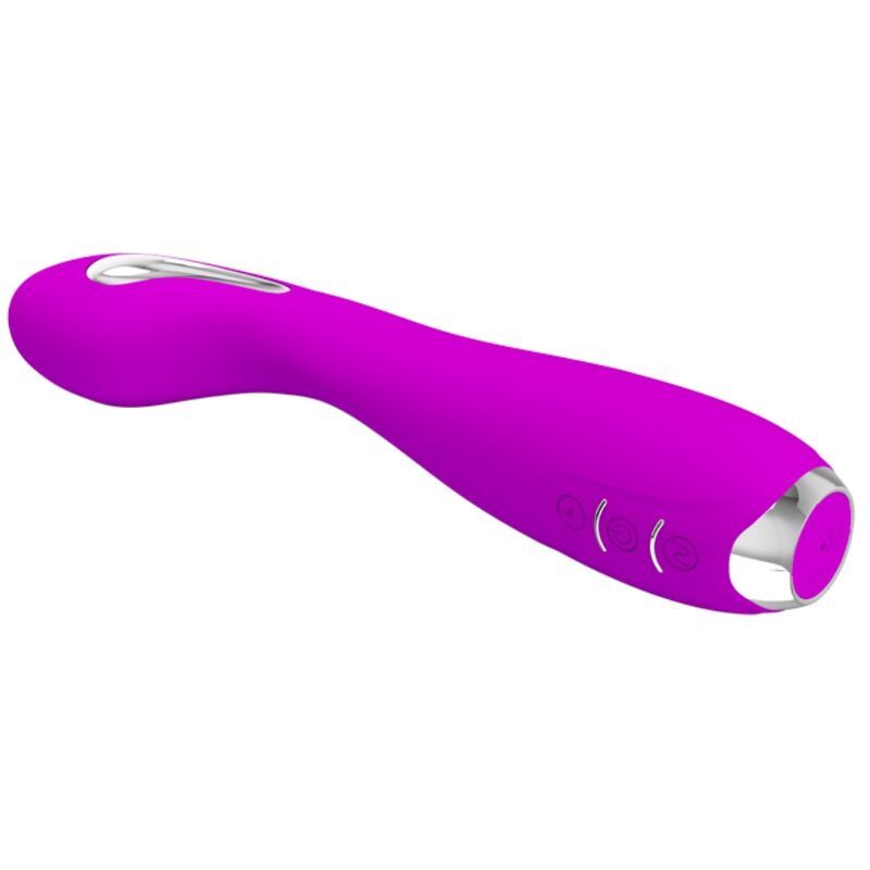 Vista 3 de Pretty Love - Hector Vibrador Electroshock Recargable & Impermeable Morado
