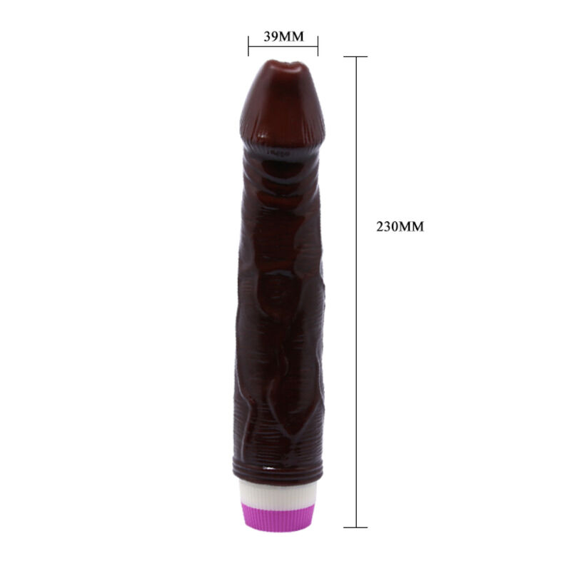 Ansicht 3 von Baile - Wellen Des Vergnügens Vibrator 23 Cm Braun