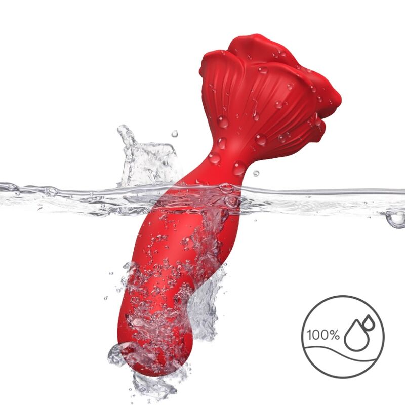 Ansicht 3 von Armony - Rosa Vibrator & Analplug Fernbedienung Rot