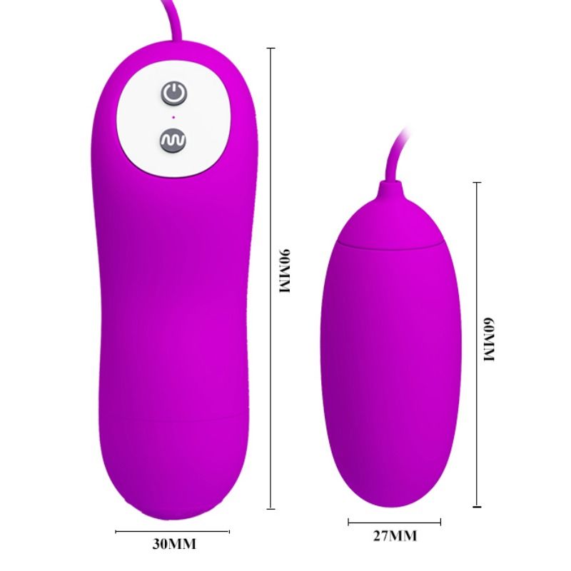 Vista 3 de Pretty Love - Eunice Huevo Vibrador