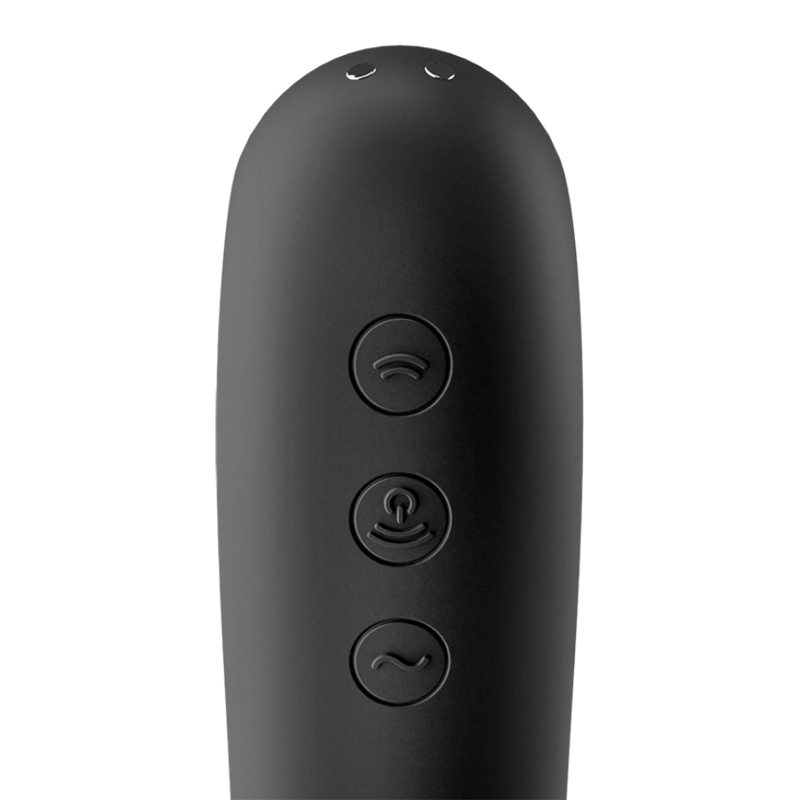 Vista 3 de Satisfyer - Dual Kiss Estimulador Clitoris Negro