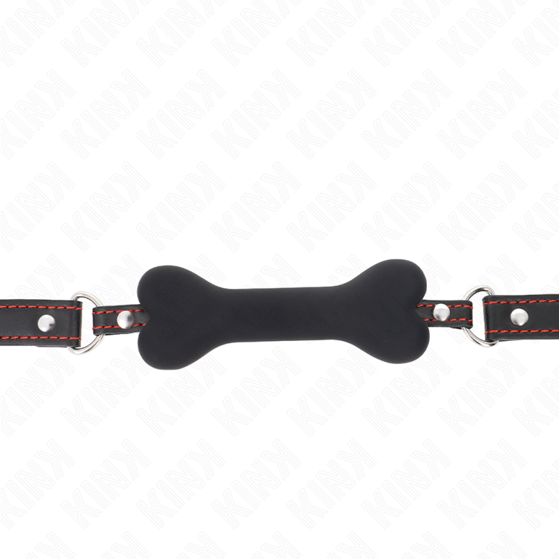 Vista 3 di KINK - OSSO NERO 12 CM BAVAGLIO 63 x 2 CM