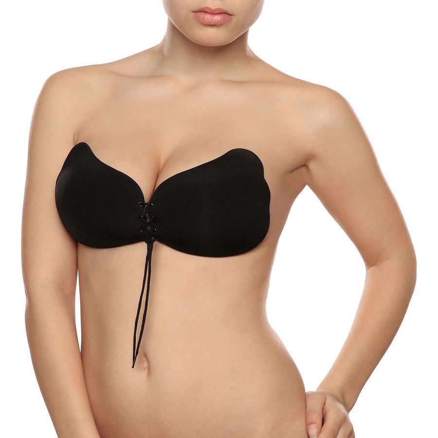 Vista 3 di Bye-Bra - Lace-It Valorizzazione Push-Up Nero Coppa C