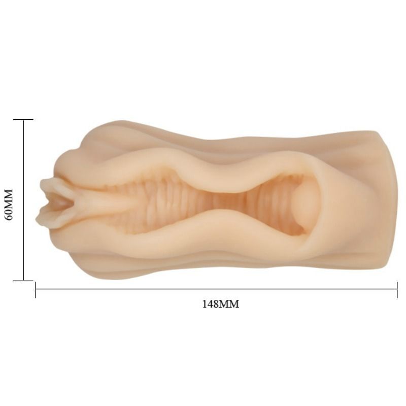 Vista 4 de Baile - Mini Masturbador Masculino Diseño Labios Vagina