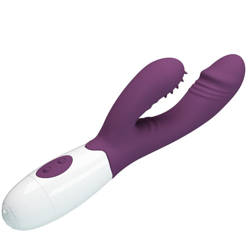 Ansicht 4 von Pretty Love - Andre Rabbit Vibrator & G-Punkt-Stimulator Lila