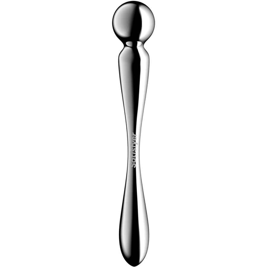 Ansicht 4 von Satisfyer - Star Force 2 Doppeldildo Aus Edelstahl