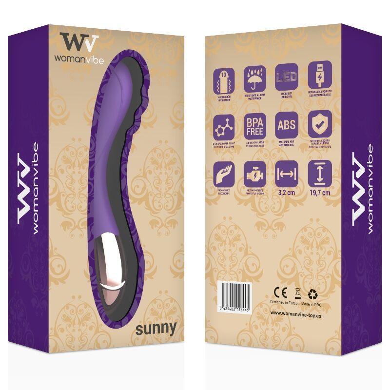 Vista 4 de Sunny Vibrador Recargable Silicona