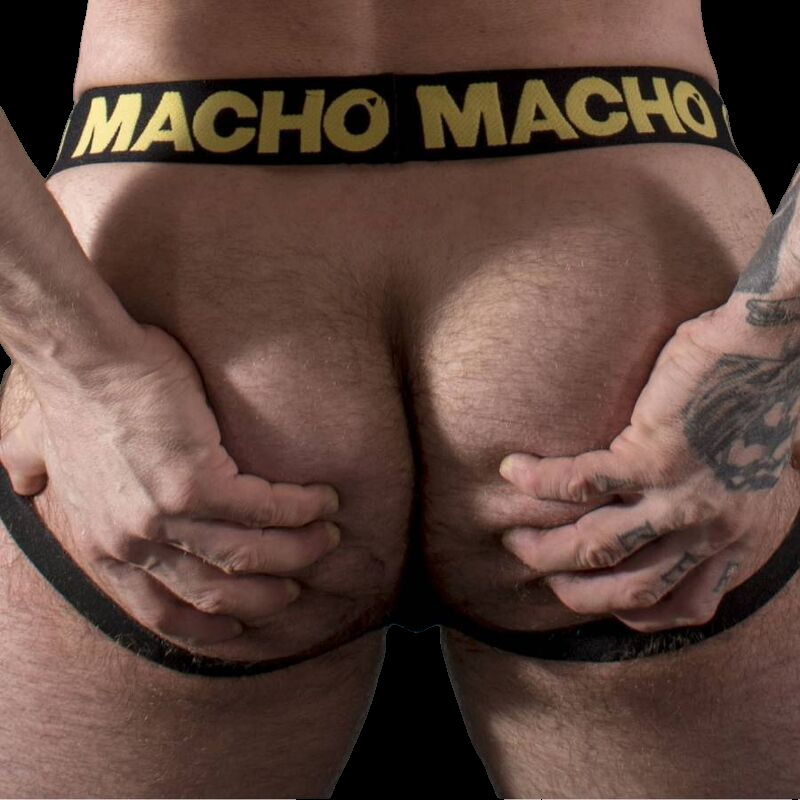 Vista 4 de Macho - Mx25Ac Jock Cuero Amarillo