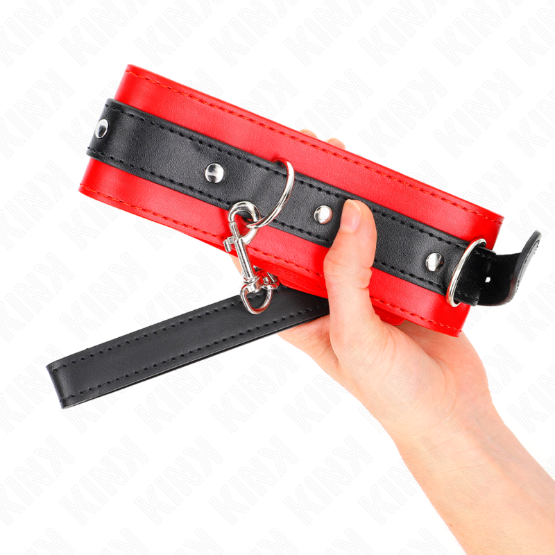 Vista 4 de Kink - Collar con Correa 65 Cm Rojo 54 X 4.5 Cm