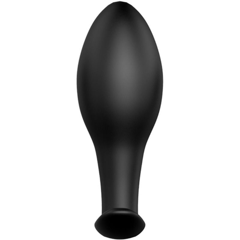 Vista 4 di Pretty Love - Plug Anale Ancorante In Silicone 12 Modalit Di Vibrazione Nero