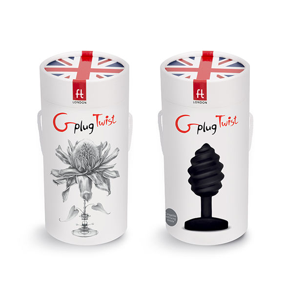 Vista 4 di Gplug Twist con Vibrazione Nera
