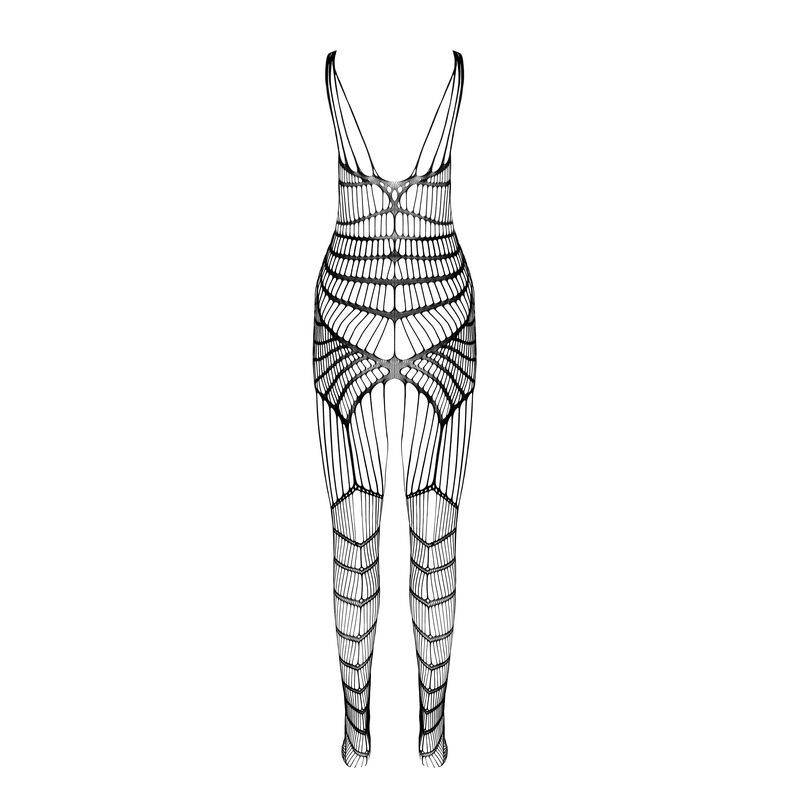 Vista 4 di Passion - Bs 102 Bodystocking Nero Taglia Unica