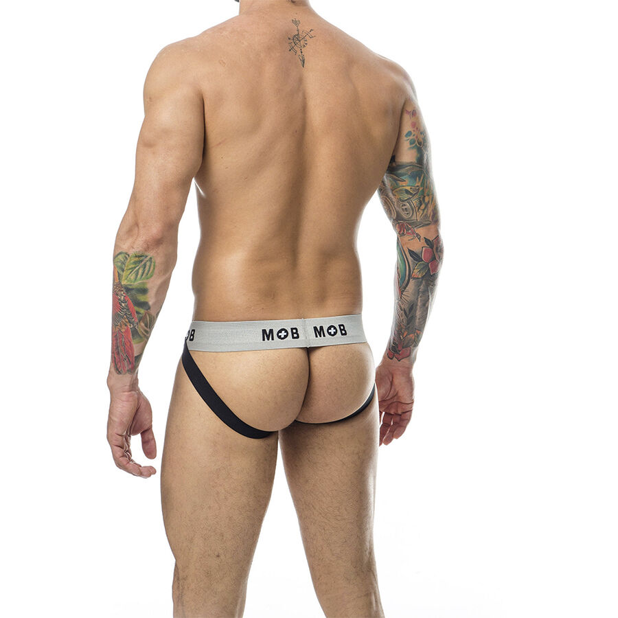 Vue 5 de Jock Blanc À Rayures Classiques Taille