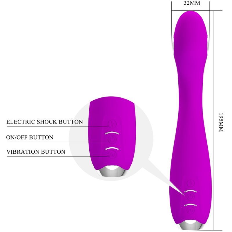 Ansicht 5 von Pretty Love - Hector Elektroschock-Vibrator Kostenlose App Violett