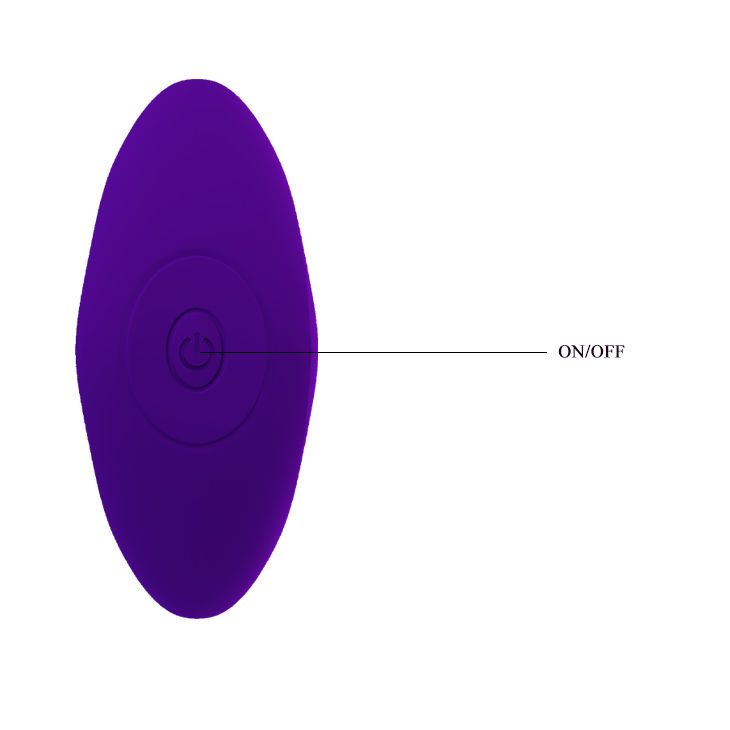 Vista 5 de Pretty Love - Vibrador Anal Lila