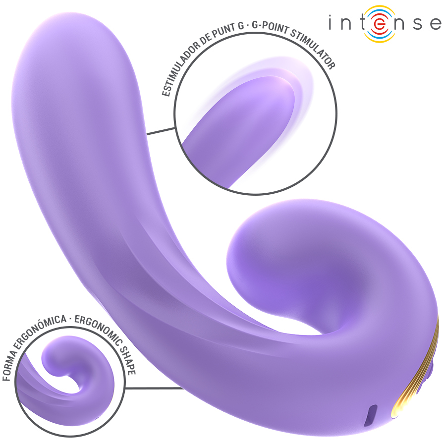 Vista 5 di Intense - Stimolatore Clitorideo a Doppia Vibrazione Meryl