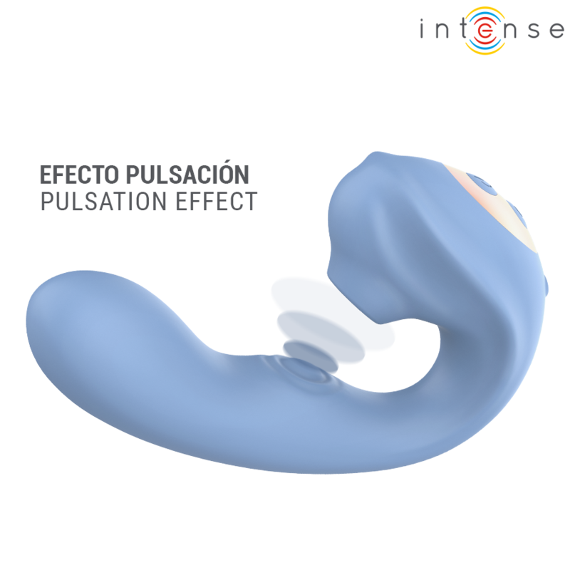 Vista 5 di Intense - Stimolatore Clitorideo Multifunzione Gina Blu