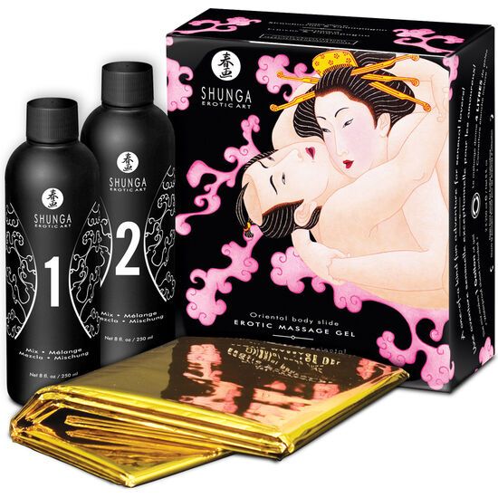 View 5 of Shunga - Oriental Body To Body Erotic Massage Gel Strawberries And Cava