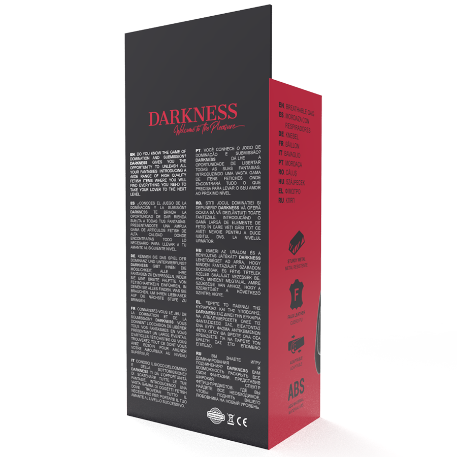 Vista 5 de Darkness - Mordaa Respirvel Preta