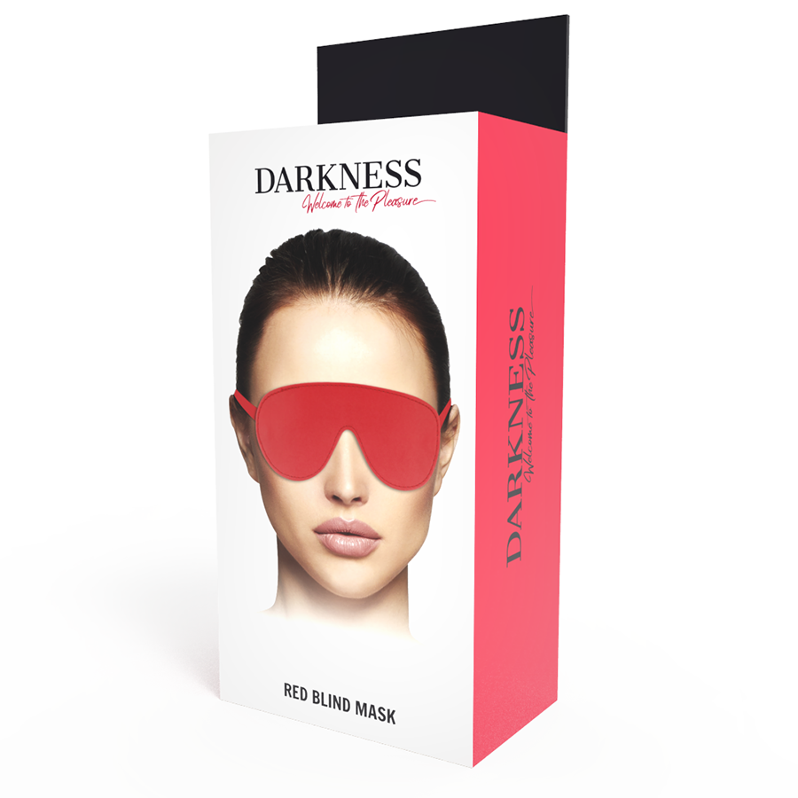 Vista 5 de Darkness - Máscara Antifaz High Quality Rojo