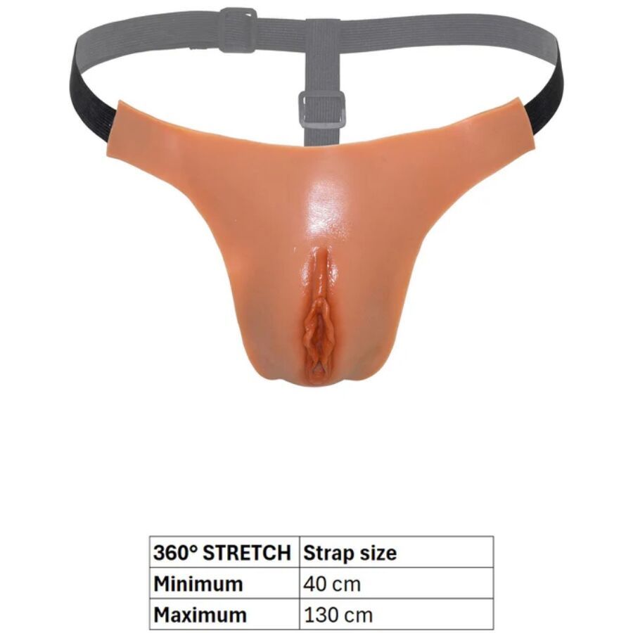 Vista 5 de Alter Ego Tanga Vagina Abierta Ajustable Natural